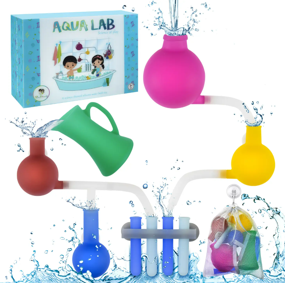 Aqualab siliconen badspeelgoed- Playfriends